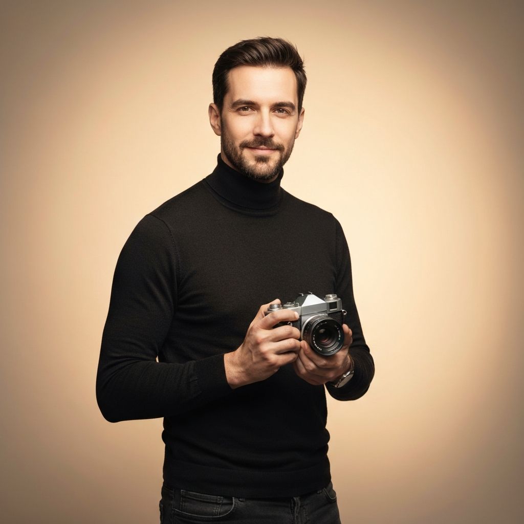 Nawid Mustaghni — Gastro-Fotograf und Gründer von TELLER WERKE, professionelle Gastro-Fotografie Frankfurt